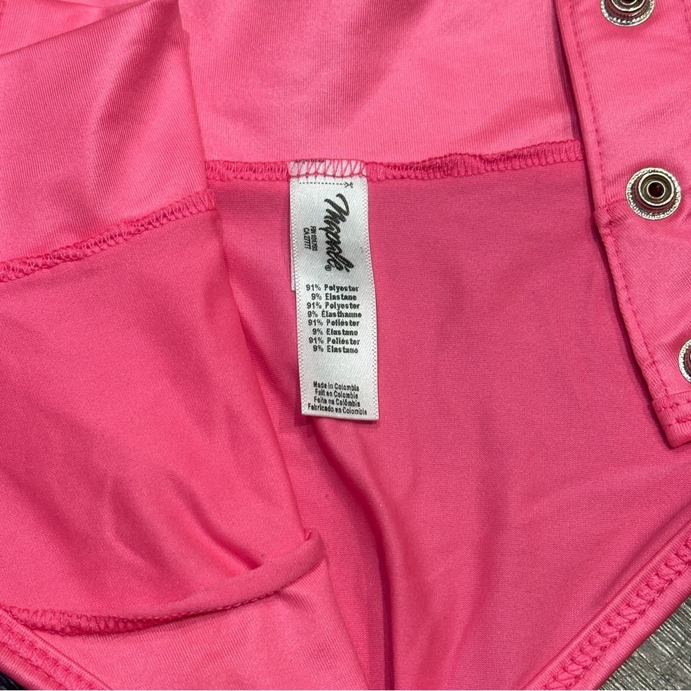 Mapale 2 Piece Neon Pink Set Medium New with Tags - Picture 8 of 12
